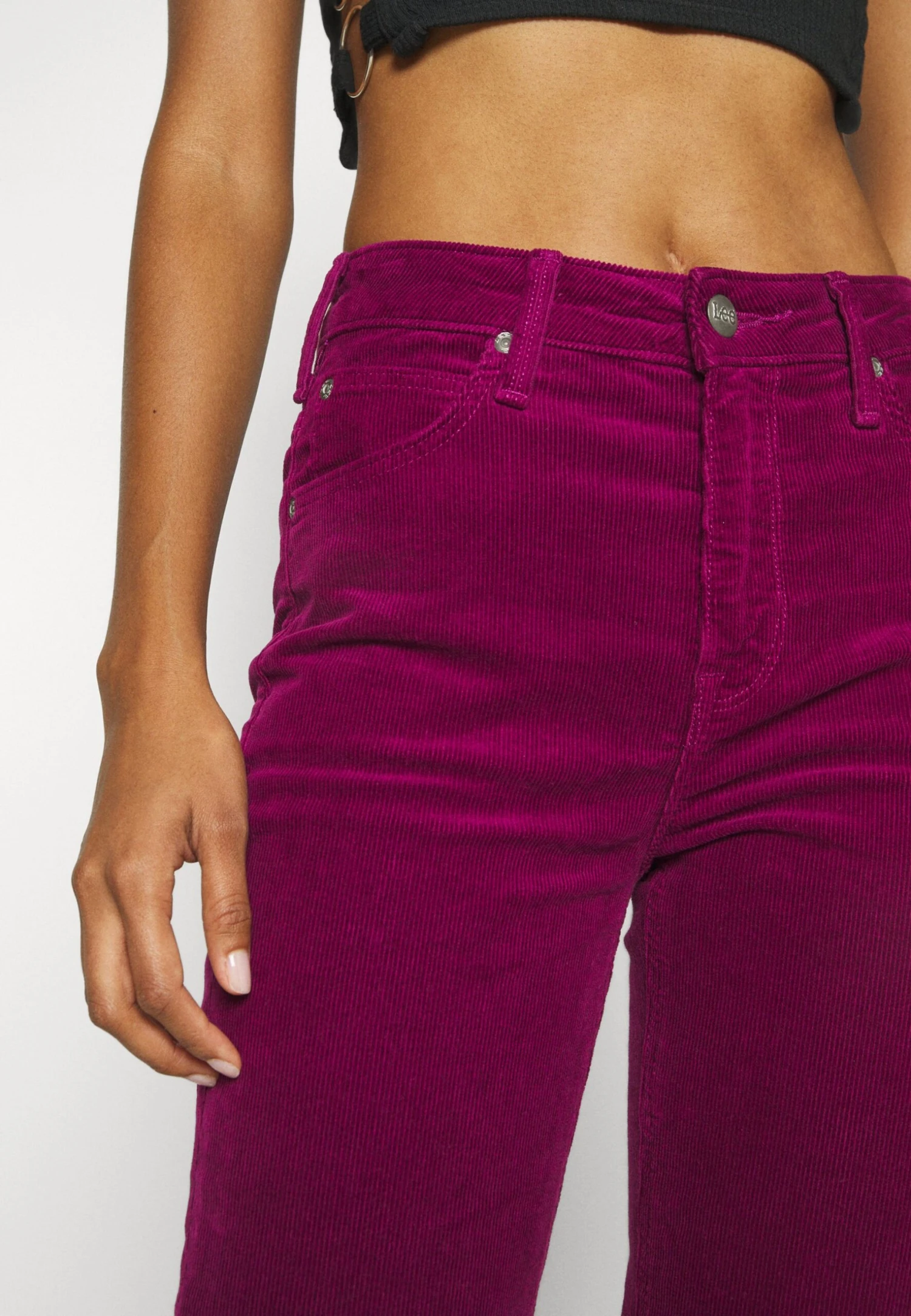 Lee Breese - Flared Jeans - Foxy Violet 9 Lee Breese - Flared Jeans - Foxy Violet - Afbeelding 7