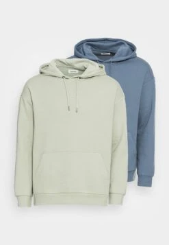 YOURTURN 2 Pack Unisex - Hoodie - Blue/LightGreen -Dames Kledings Winkel 55fc67f0d71641fbad34a79195d3ab11
