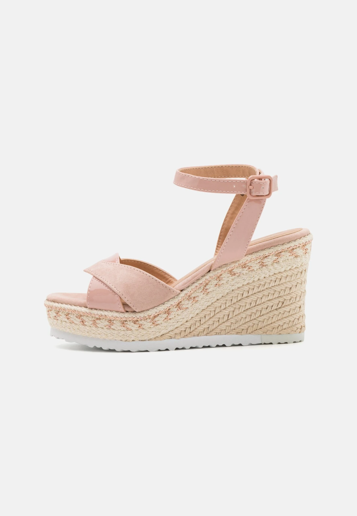 Anna Field Sandalen Met Sleehak - Light Pink 4 Anna Field Sandalen Met Sleehak - Light Pink - Afbeelding 2