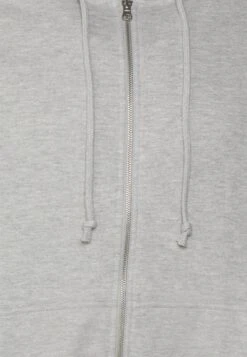 YOURTURN Relaxed Fit Unisex - Sweater Met Rits - Mottled Light Grey -Dames Kledings Winkel 5a35d308462344048edd717afcf6ff0b