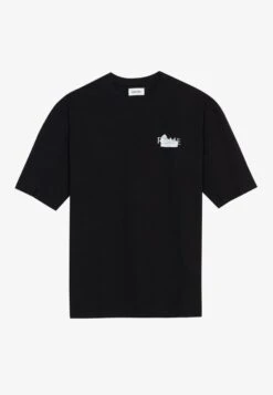 YOURTURN Rome Tee Unisex - T-Shirt Print - Black -Dames Kledings Winkel 5a586dd82f884ae796e0df5e7c970645