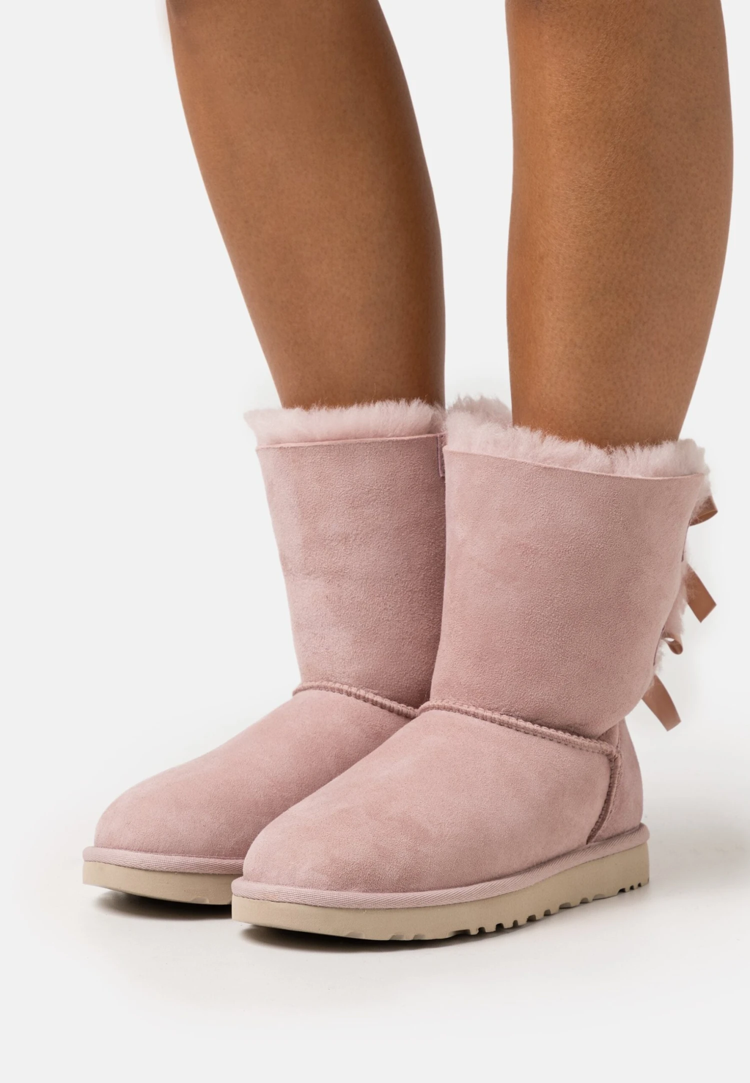 Ugg Bailey Bow - Korte Laarzen - Rose Grey 3 Ugg Bailey Bow - Korte Laarzen - Rose Grey