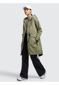 Khujo Nanda4 - Parka - Olivgrün -Dames Kledings Winkel 5c214ac592004f73b7526c5786c43baf
