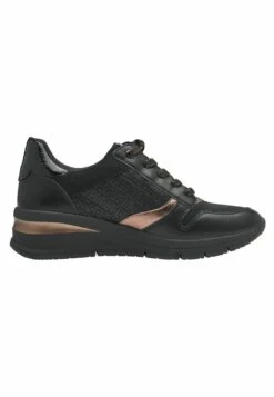 Tamaris Sneakers Laag - Black Copper 13 Tamaris Sneakers Laag - Black Copper -Dames Kledings Winkel 60fb4ab5619644e39a3ccc04a3326f09