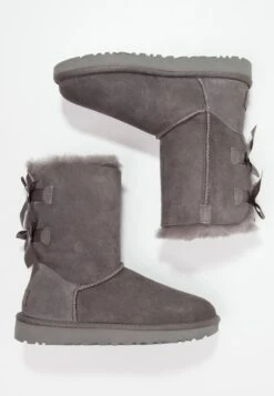 Ugg Bailey Bow - Korte Laarzen - Grey -Dames Kledings Winkel 683e56e11a764f699e03030e0235c039