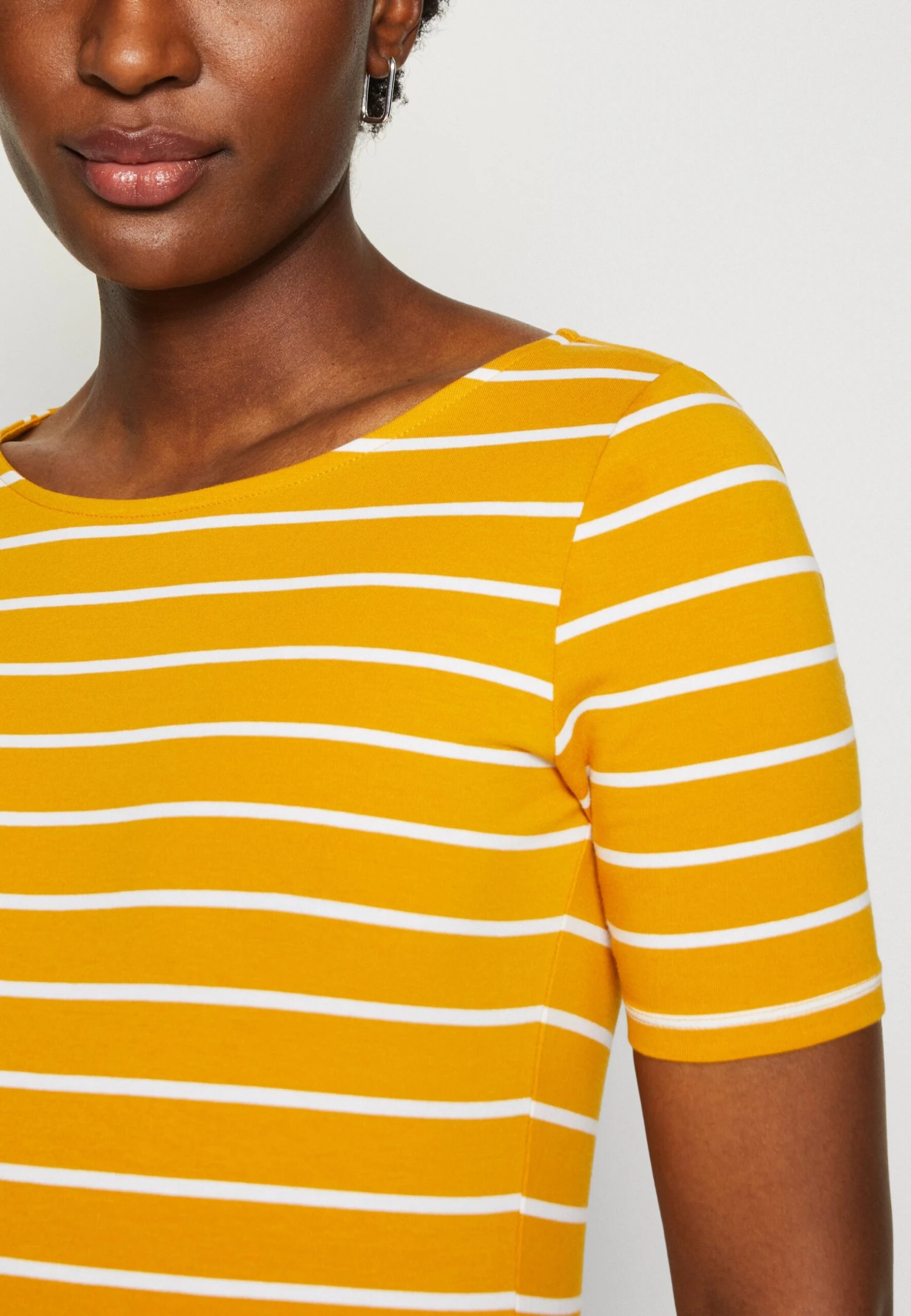 Anna Field T-Shirt Print - Dark Yellow/White 9 Anna Field T-Shirt Print - Dark Yellow/White - Afbeelding 7