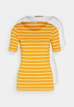 Anna Field T-Shirt Print - Dark Yellow/White 14 Anna Field T-Shirt Print - Dark Yellow/White -Dames Kledings Winkel 68c751402ad344f6b49518e6d25e3007