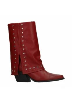 Cowboy-/Bikerlaarzen - Red -Dames Kledings Winkel 6b8c32e8aabd4e02b567dbd7134fabee