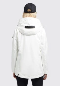 Khujo Junea - Parka - Naturweiß -Dames Kledings Winkel 6d19793fcc75482bac9cfda090b0bdcc