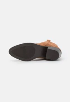 Anna Field Leather - Cowboy-/Bikerlaarsjes - Cognac -Dames Kledings Winkel 6ede700989304c5daa8045ce0bab9513