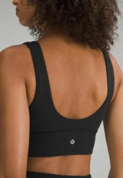 Lululemon Align™ V-Neck C/D - Sport-Bh Met Medium Support - Black -Dames Kledings Winkel 703cccdc12a04a799d8e626116af1087