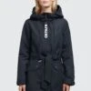 Khujo Lauren - Parka - Dunkelgrau -Dames Kledings Winkel 7228ecd5b33b4234bc0af07440ac71fb