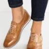 Anna Field Leather - Sportieve Veterschoenen - Cognac -Dames Kledings Winkel 741100c046ad4bf7b06586999e66b1f3