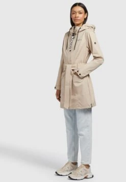 Khujo Lauren - Parka - Hellbeige -Dames Kledings Winkel 75eabef971064653b39b783e3813b542