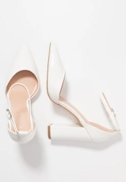 Even&Odd Hoge Hakken - White -Dames Kledings Winkel 76742a8a82314eeabac015bb5c31b1c9