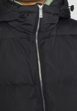 Yaspuffa Long Coat - Donsjas - Black -Dames Kledings Winkel 77bdc5bdd4b1408dae48f5454bdd449a