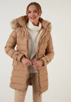LELA Regular Fit - Winterjas - Camel 10 LELA Regular Fit - Winterjas - Camel -Dames Kledings Winkel 7a887fa801004969ac6f1b7358f0fa0d