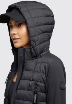 Khujo Dalis Matt - Jas - Schwarz -Dames Kledings Winkel 7d901611ce8c43e98c7146a1c490fd65