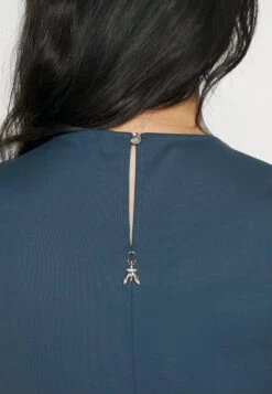 Patrizia Pepe Abito Dress - Etui-Jurk - Petrol Blue -Dames Kledings Winkel 80744c49664d40dfa78874c1dc2c9735