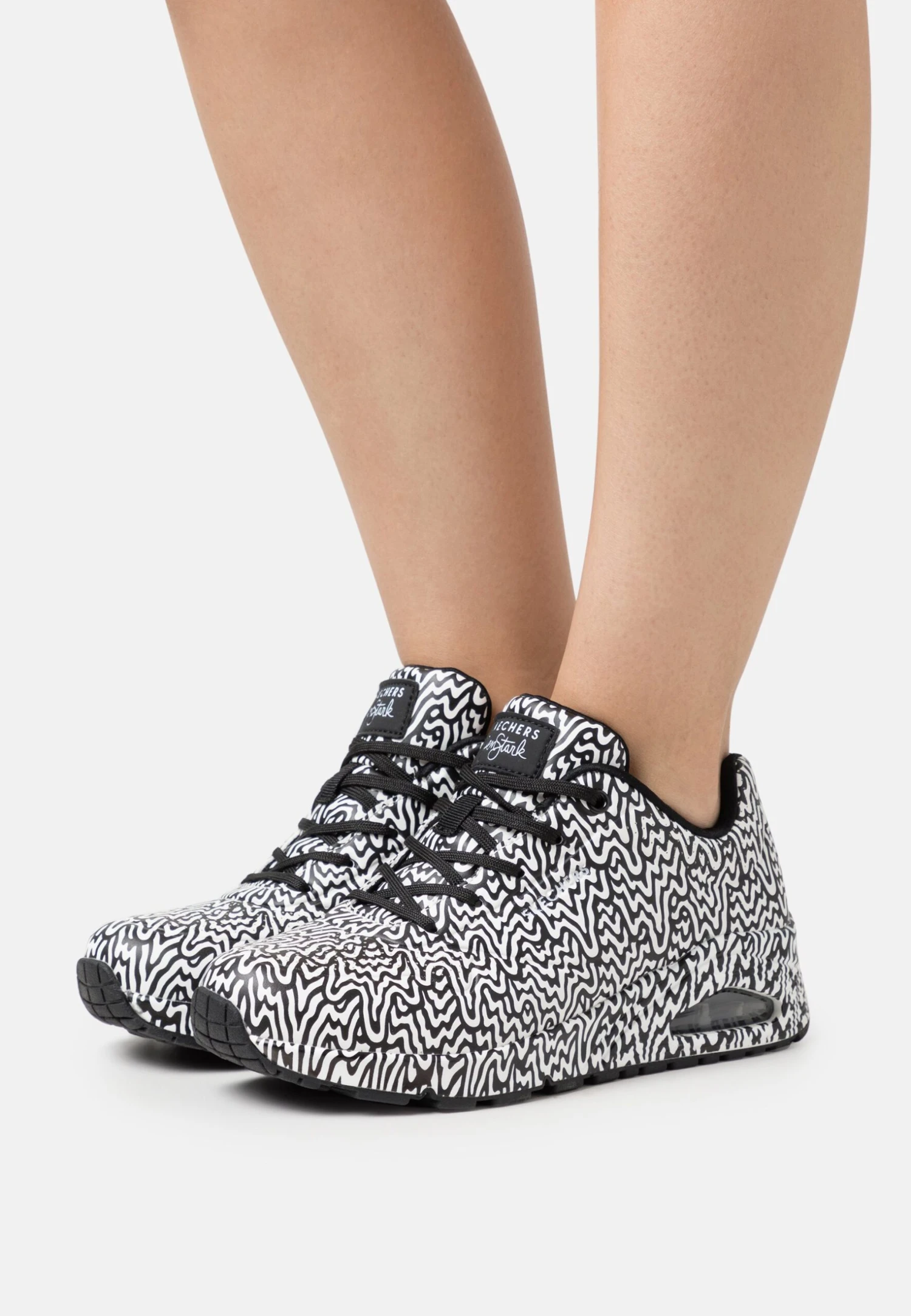 Uno - Sneakers Laag - Black/White 3 Uno - Sneakers Laag - Black/White