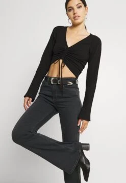 Lee Breese - Flared Jeans - Washed Black -Dames Kledings Winkel 82a30d265d7b4922abf228ae3db9b454