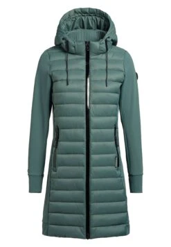 Khujo Ruth Matt - Winterjas - Kupfergrün -Dames Kledings Winkel 83eba495154e48c58758e196cca500d7