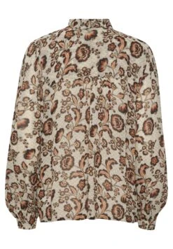 Part Two Viktorine - Overhemdblouse - Koi Japanese Flower Print 13 Part Two Viktorine - Overhemdblouse - Koi Japanese Flower Print -Dames Kledings Winkel 86b0d4783d61436399ea637b21f9af87