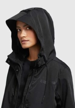 Khujo Jomana - Parka - Schwarz -Dames Kledings Winkel 88516fb2bbbe4a53984af49debfa84fc