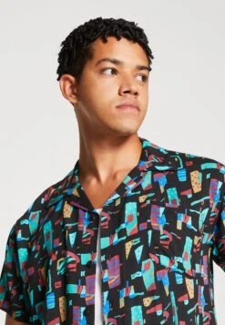 Kaotiko Shirt Bel Air Unisex - Overhemdblouse - Turquesa -Dames Kledings Winkel 8cd734c2a2b946b89cb17b5f800556fa