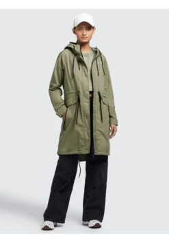 Khujo Nanda4 - Parka - Olivgrün -Dames Kledings Winkel 8e08893f559c47e6aaded0c660fad284