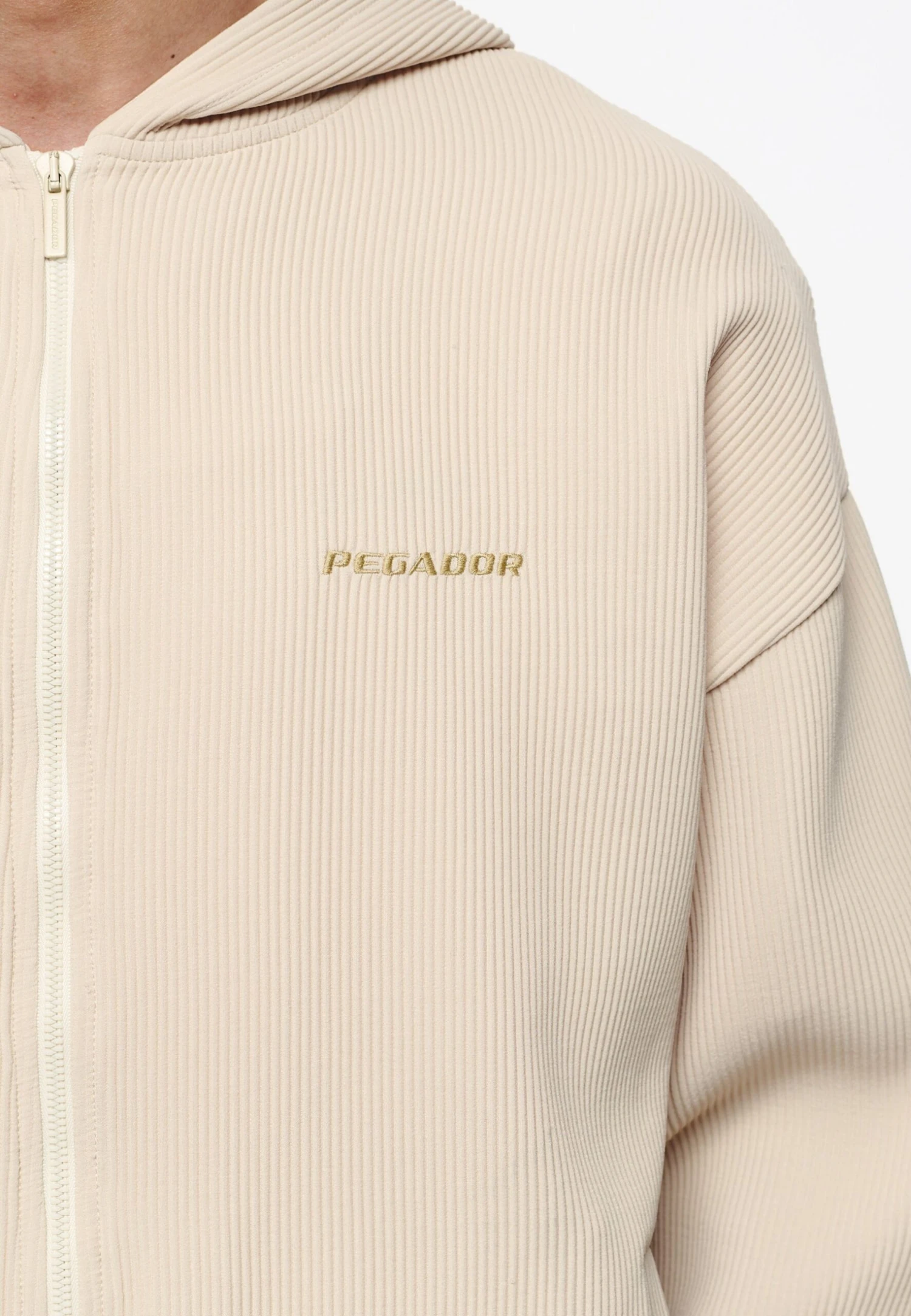 Pegador Primo Jacket Unisex - Trainingsvest - Unbleached 7 Pegador Primo Jacket Unisex - Trainingsvest - Unbleached - Afbeelding 5