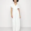 Wedding Betty V Neck Wrap - Jumpsuit - White -Dames Kledings Winkel 943a4cf41ada49e39d06fb5702ea2691