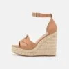Steve Madden Sivian - Sandalen Met Hoge Hak - Camel -Dames Kledings Winkel 9640fea037a64bd2a36036646ef8f0ba