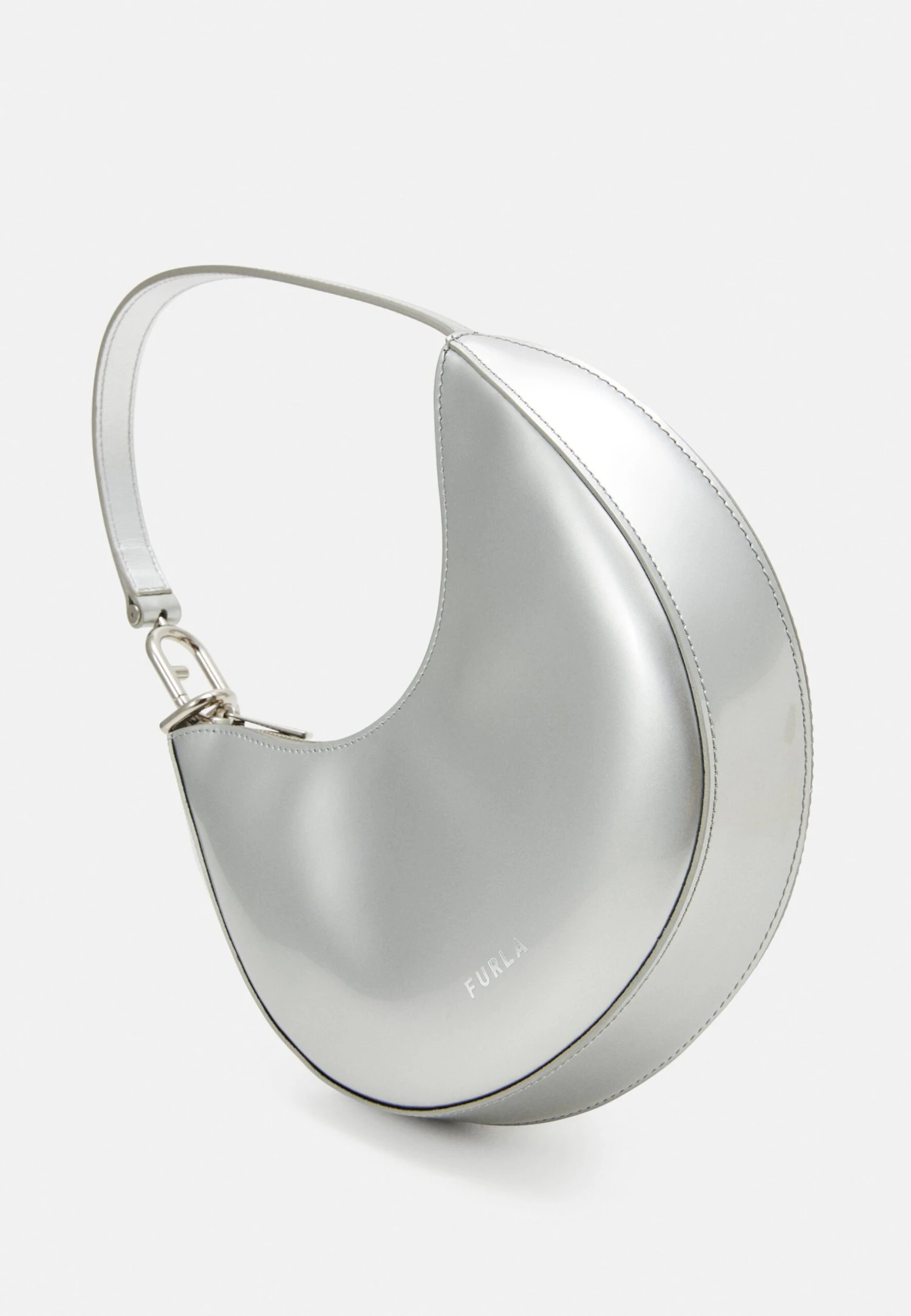 Furla Primavera Shoulder Bag - Handtas - Silver-Coloured 6 Furla Primavera Shoulder Bag - Handtas - Silver-Coloured - Afbeelding 5