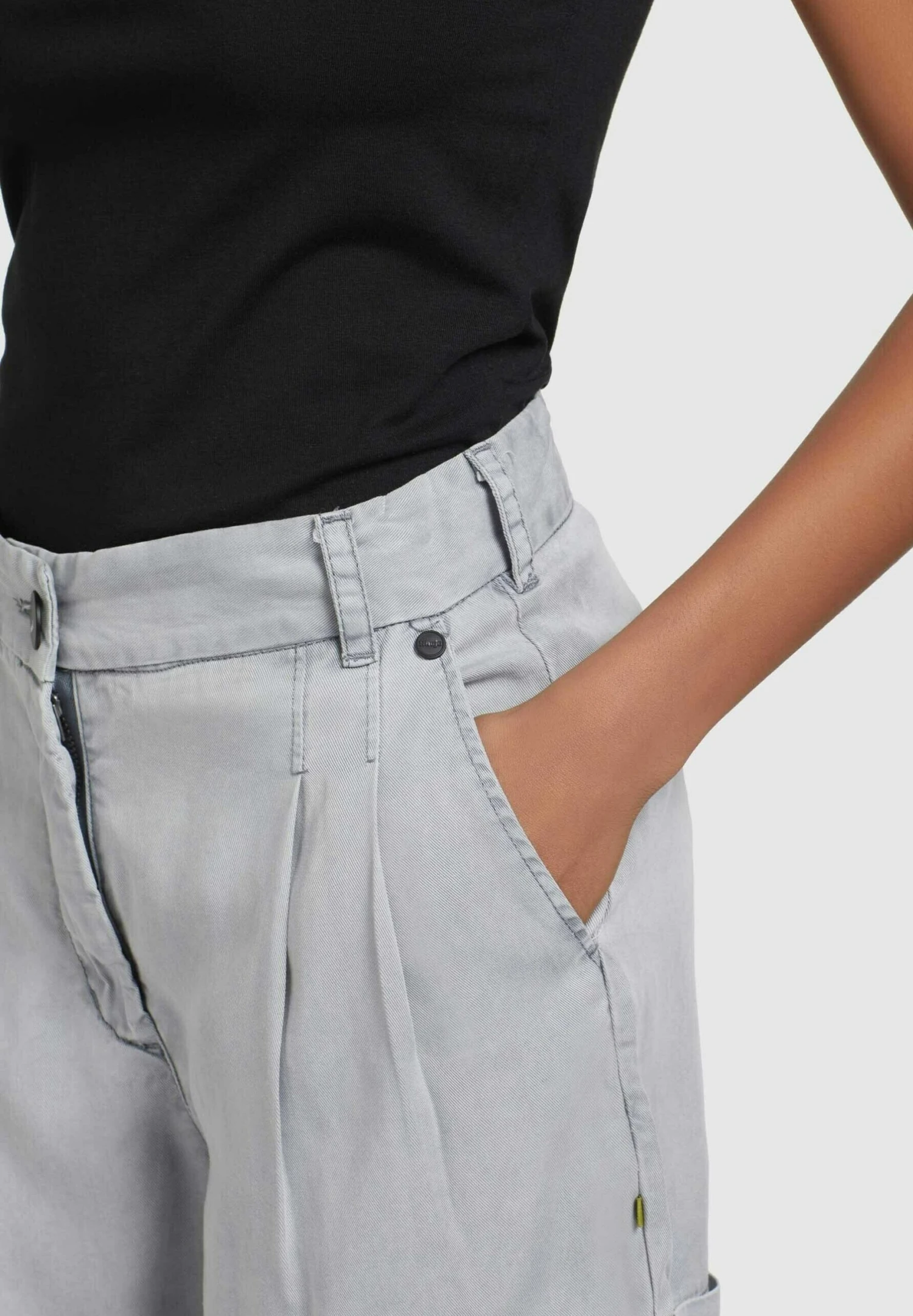 Khujo Elida - Shorts - Grey 6 Khujo Elida - Shorts - Grey - Afbeelding 4