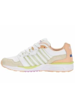 K-Swiss Si-18 Rannell - Sneakers Laag - White Almost Apricot Daquiri Green -Dames Kledings Winkel a2e6d742dbf24fe5ab371cae5da90b20