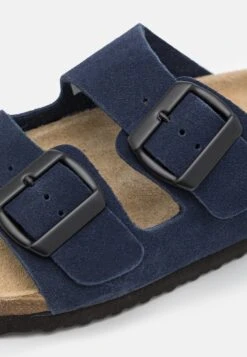 Pier One Leather Unisex - Pantoffels - Dark Blue -Dames Kledings Winkel a5a88158e25a4eb4b3e59dc262861c25