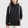 Khujo Rhabea - Hoodie - Schwarz -Dames Kledings Winkel a5f7ed74af40494e8bd962a6e3933d34