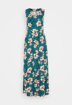 Anna Field Maxi-Jurk - Dark Green/Pink -Dames Kledings Winkel a73ea3f57bac494981bebf50dc4aeb2e
