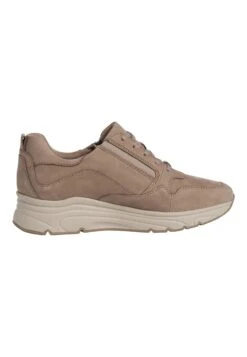 Tamaris Pure Relax - Sneakers Laag - Taupe Nubuc -Dames Kledings Winkel aa58c415ae114c518ddf50a072a1bcf3