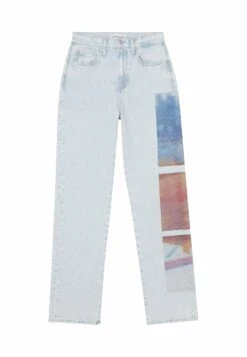Calvin Klein Jeans High Rise Printed - Straight Leg Jeans - Denim Light 11 Calvin Klein Jeans High Rise Printed - Straight Leg Jeans - Denim Light -Dames Kledings Winkel ad870a5e0fb74ccb939a55f3907abe59