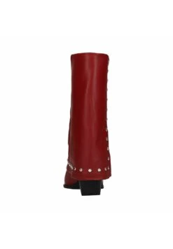Cowboy-/Bikerlaarzen - Red -Dames Kledings Winkel adaafcfd130e46a7962cf55ff067ea95