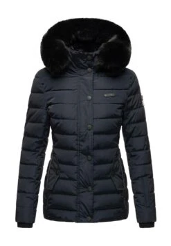 Navahoo Milianaa - Winterjas - Dark Blue -Dames Kledings Winkel adb15ca9fad547059ae4c37395ebe4ad