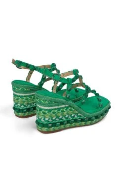 Alma En Pena Zavala - Sandalen Met Sleehak - Verde Oscuro -Dames Kledings Winkel add656f46e0d4976a8ecb68b8021a5d5