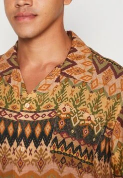 Kaotiko Shirt Mojave Unisex - Overhemdblouse - Brown -Dames Kledings Winkel b13318f4a00e42b5a0c463e457727c80