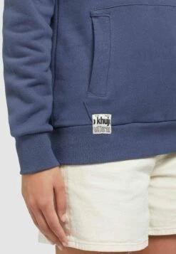 Khujo Rhabea - Hoodie - Dunkelblau -Dames Kledings Winkel b39f51babd16462eb98c0b41db3002d1