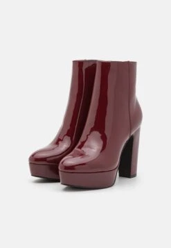 Anna Field Enkellaarsjes Met Hoge Hak - Dark Red -Dames Kledings Winkel bbddd1c8a07444aa8ffbed290a1c4352