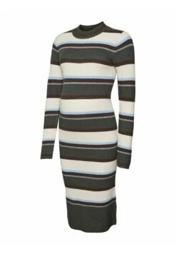 Mamalicious Mlcasey - Gebreide Jurk - Whitecap Gray -Dames Kledings Winkel bfb688be2e3e4a918a7a51b34ac1af40