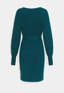 Anna Field Wrap V Ausschnitt Mini Strickkleid Mit Gürtel - Etui-Jurk - Deep Teal -Dames Kledings Winkel c56b45af7fcd452f91604daef9600a43