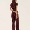 Anna Field Jumpsuit - Bordeaux -Dames Kledings Winkel c5c05783c65e4da182381fb25507778a